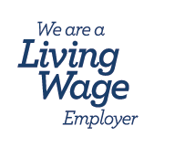 We Are A Living Wage Employer logo